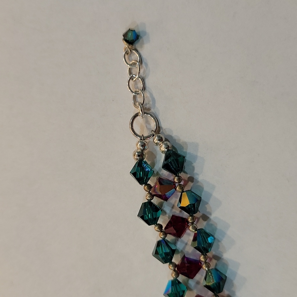 Swarovski cystrals Bracelet "Hand made" - Picture 4 of 6